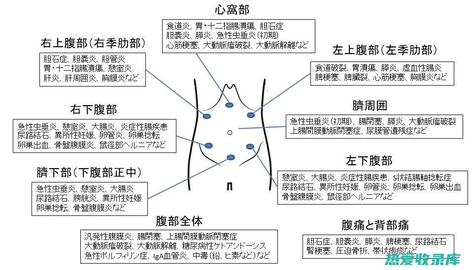 腹痛 (腹痛一阵一阵的绞痛)