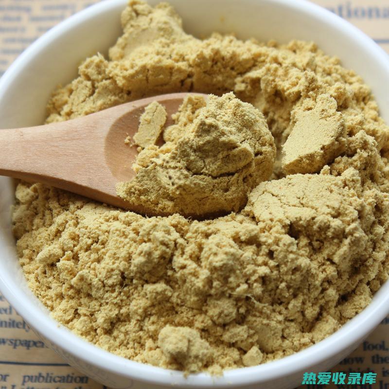 姜粉：姜粉是一种干燥、磨碎的姜根，可以用作生鲜姜的替代品。(姜粉是啥)