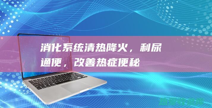 消化系统：清热降火，利尿通便，改善热症、便秘等症状。(消化系统清晰图片)