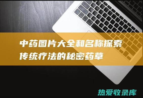 中药图片大全和名称：探索传统疗法的秘密药草 (中药图片大全名称和作用)